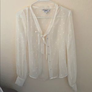 White dress up button up